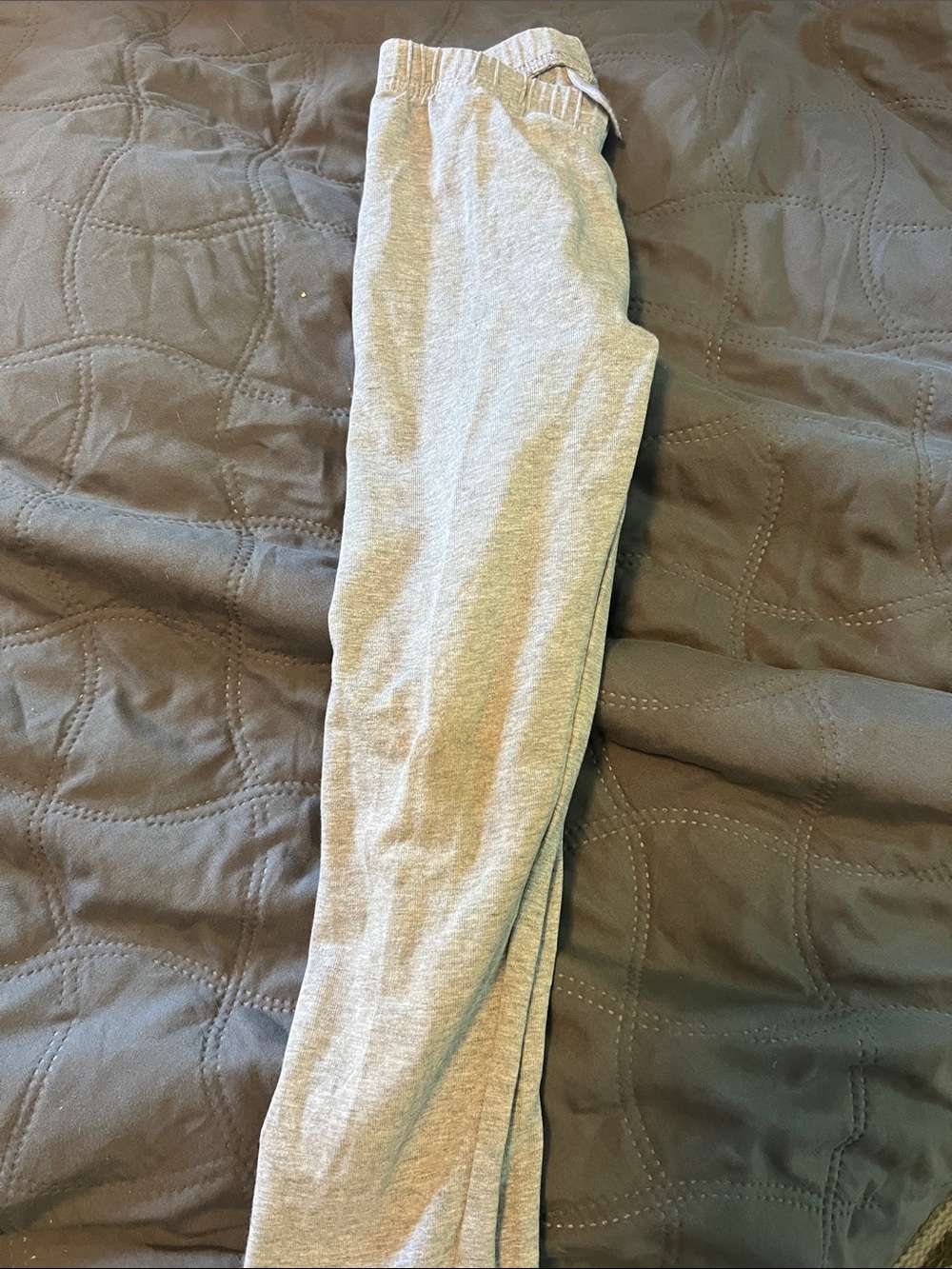 Light Gray Lounge Leggings Hanna Andersson 4t